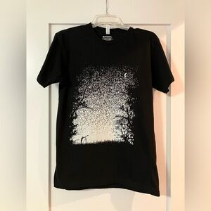 Men’s Graphic T-Shirt, Stargazing Design